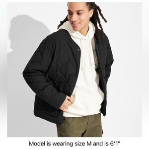 Men’s Quilted Jacket - Original Use - Black